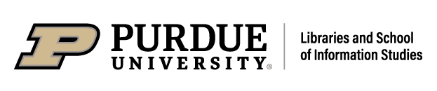Purdue Libraries and School of Information Studies logo
